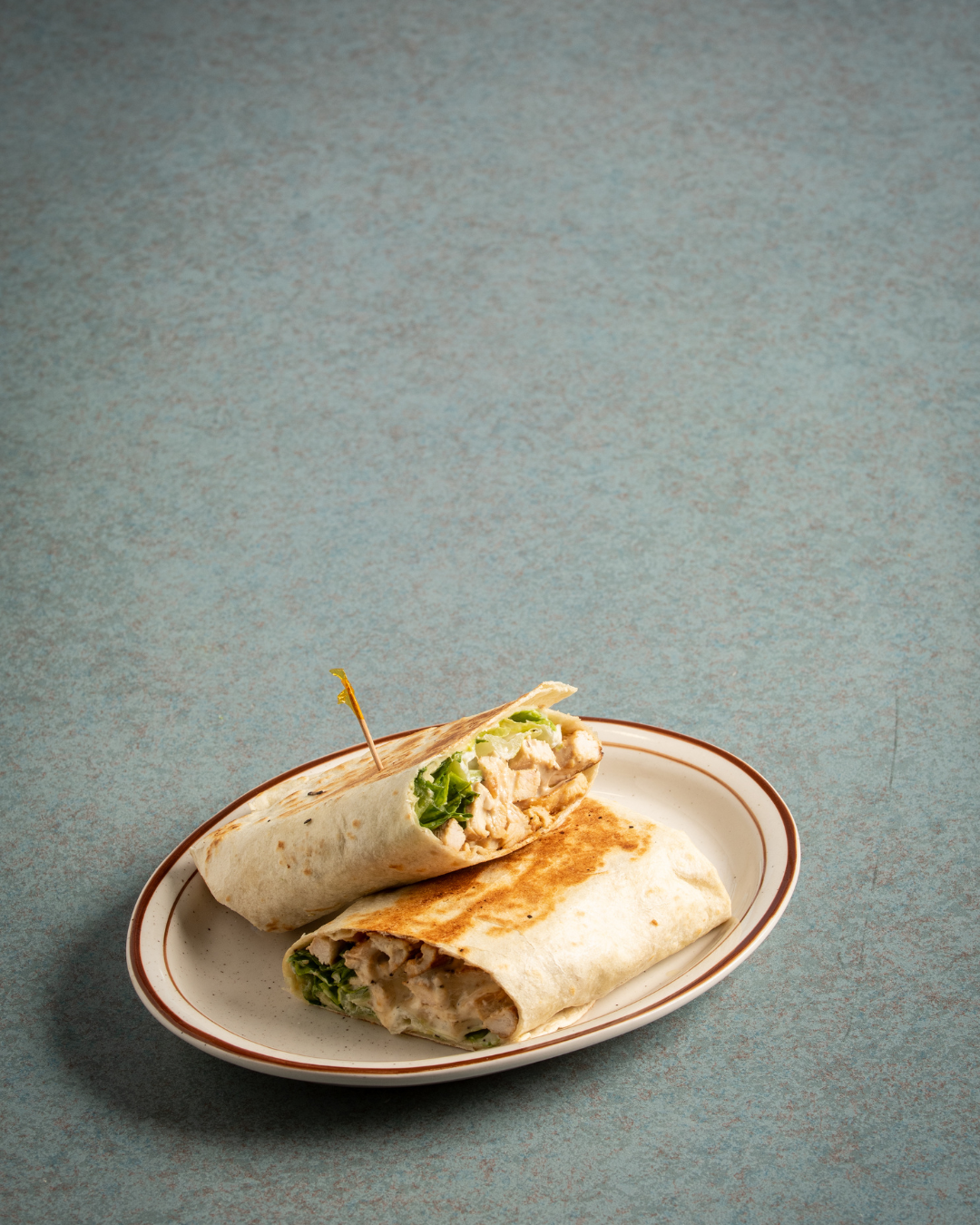 Wraps gourmands poulet avocat formage