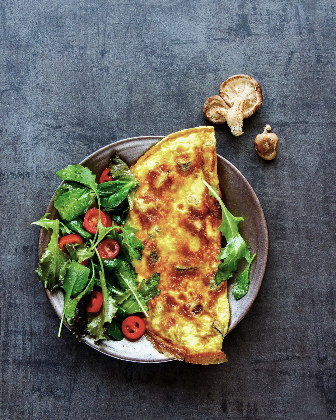 omelette hypocalorique protéinée