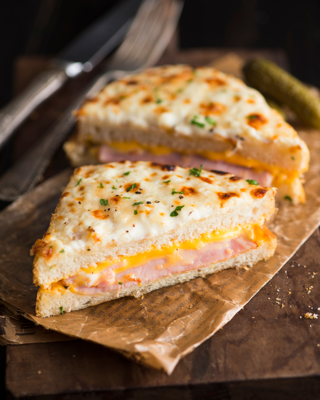 croque monsieur hypercalorique 