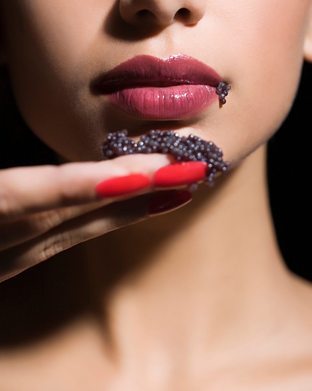 silhouette femme photo mode caviar 