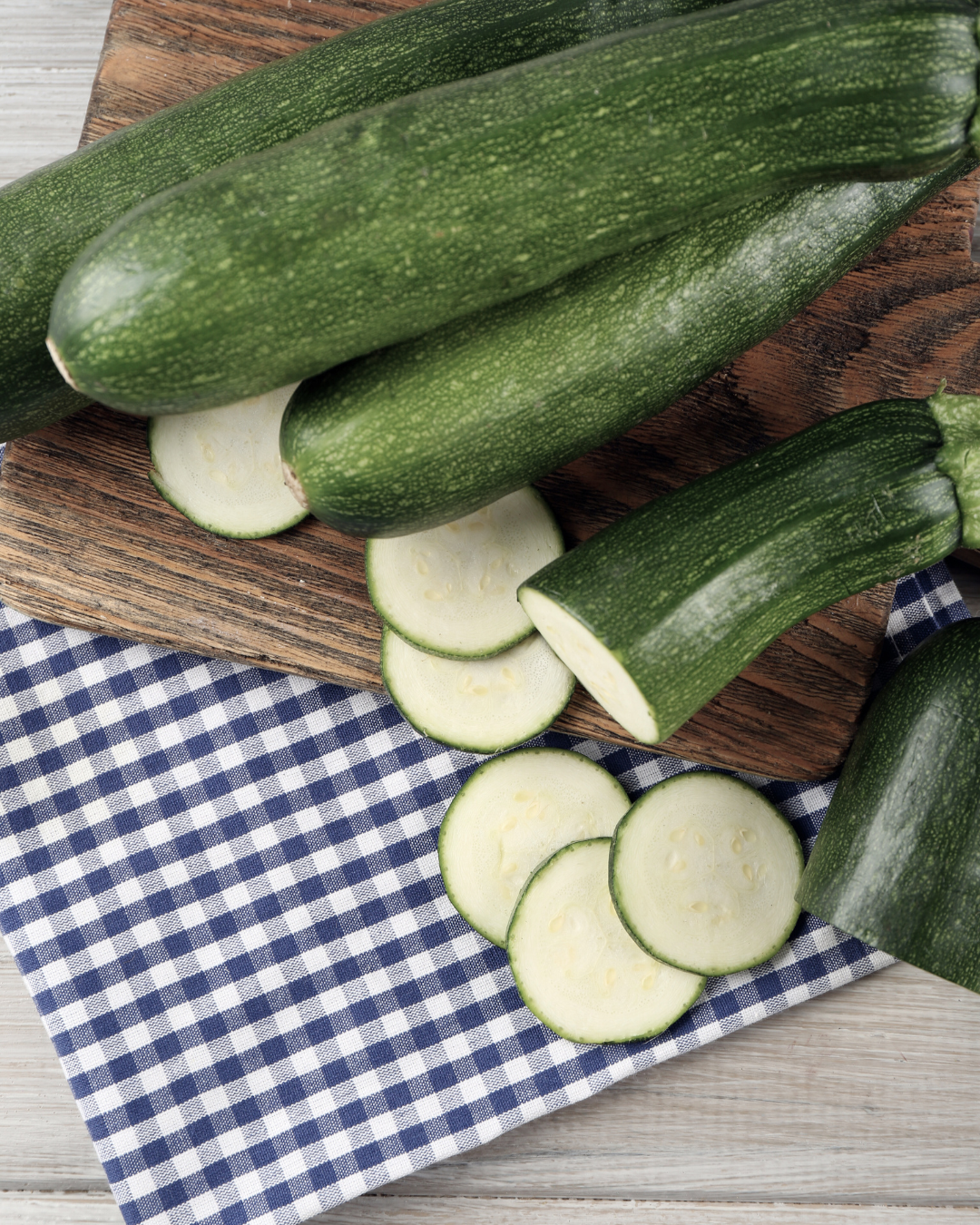courgettes fraîches avec préparation recette légère
