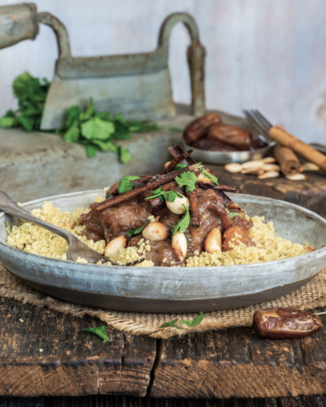 Couscous de veau : un plat structuré pour prendre du poids naturellement