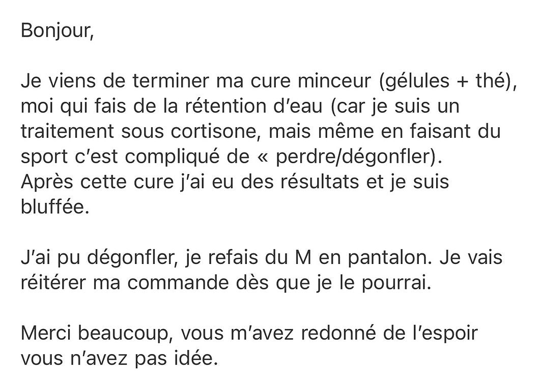 Cure Minceur