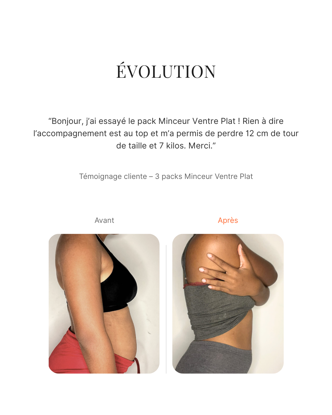 Pack minceur ventre plat