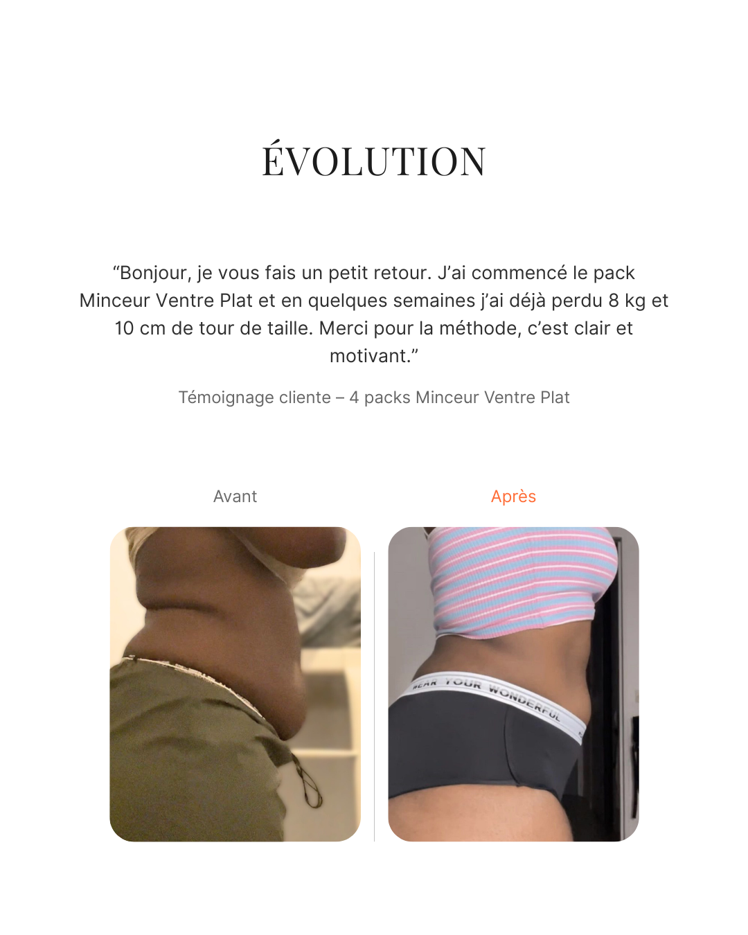 Pack minceur ventre plat