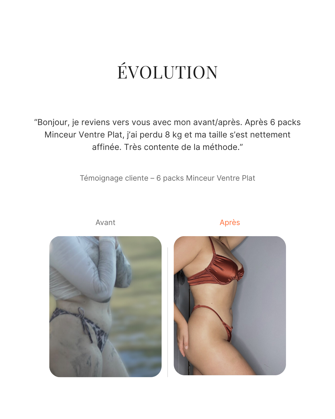 Pack minceur ventre plat