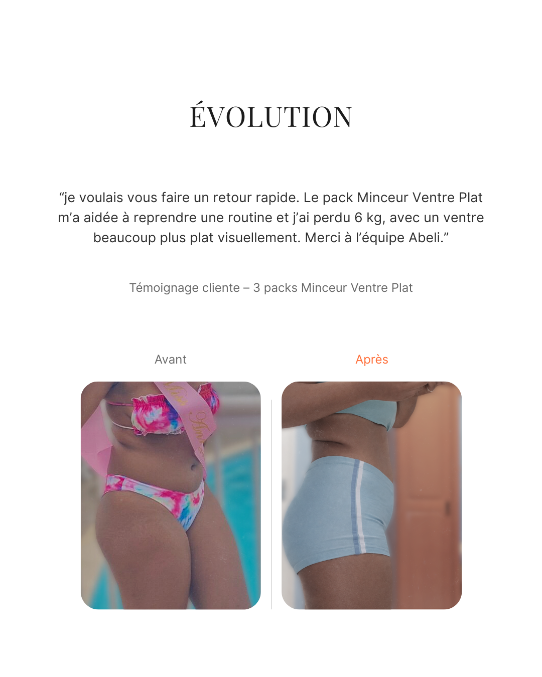 Pack minceur ventre plat