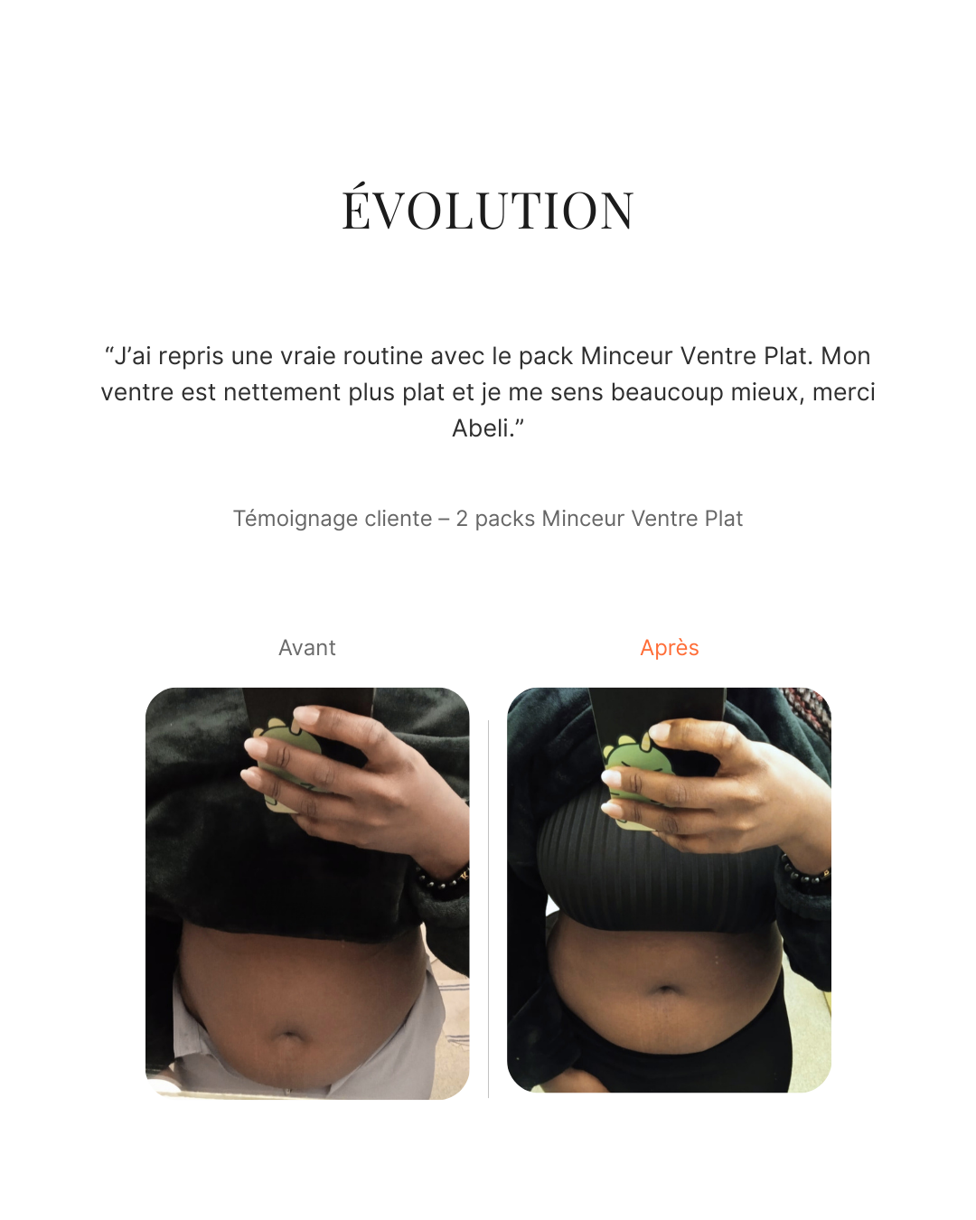 Pack minceur ventre plat