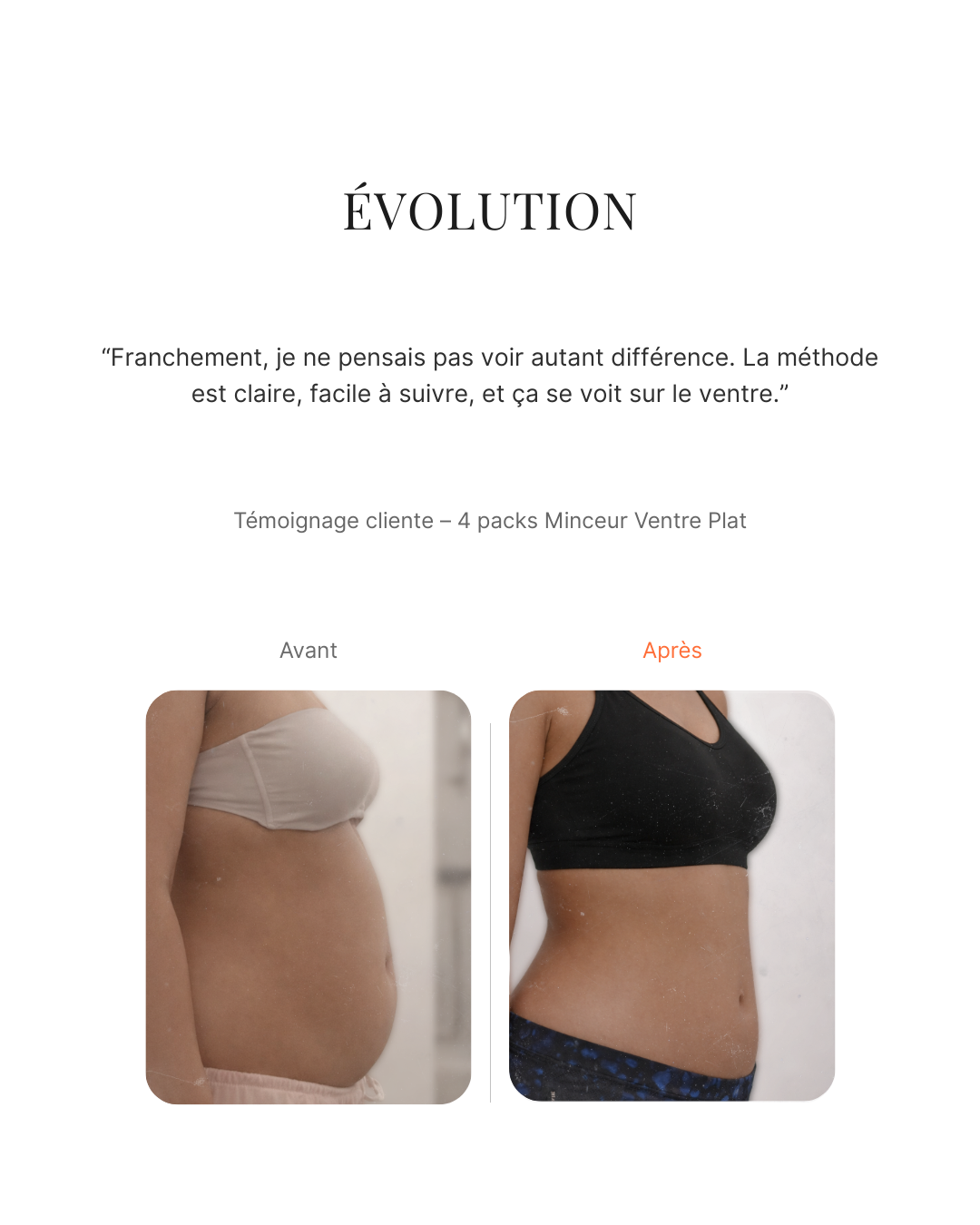 Pack minceur ventre plat