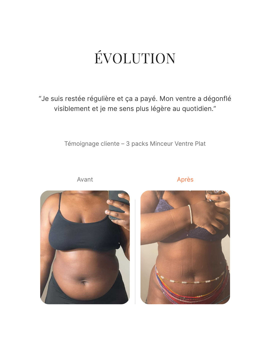 Pack minceur ventre plat