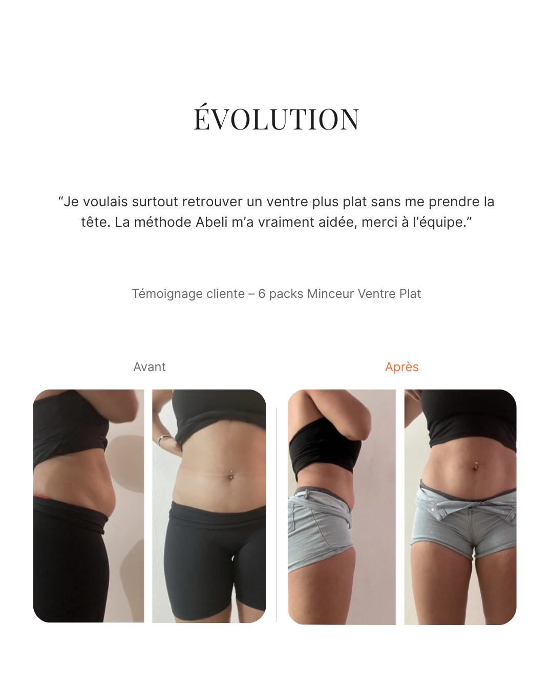 Pack minceur ventre plat