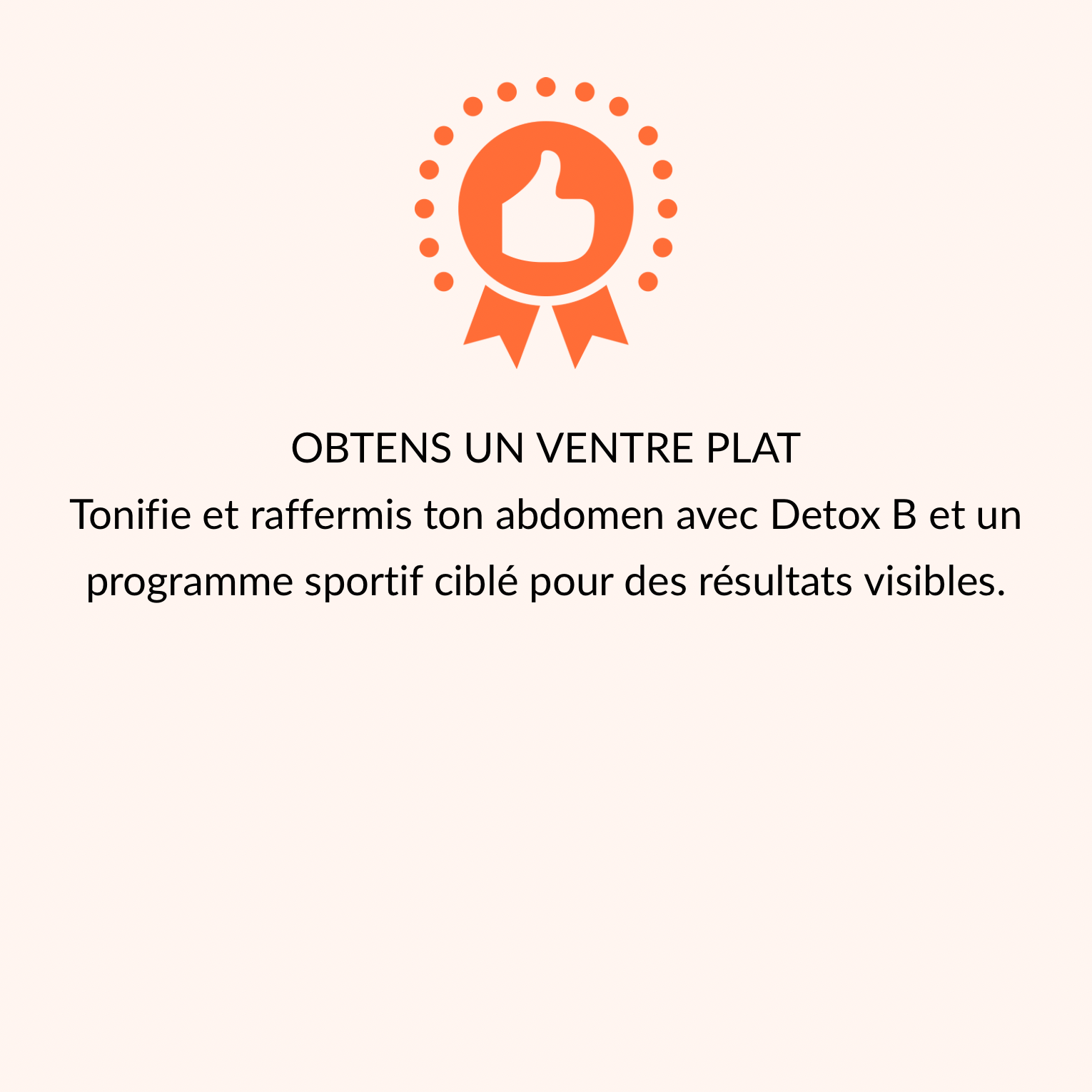 Cure ventre plat
